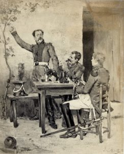 Le récit, soldats du 1er empire