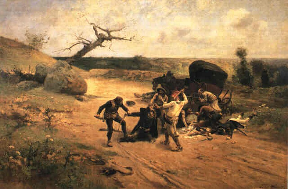 attaque de calèche, guerres de Vendée, chouans, chouannerie
