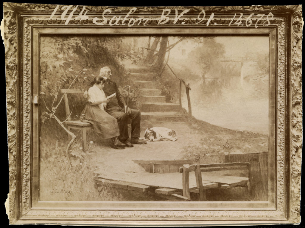 Salon 1891, grand-père, petit-maître,